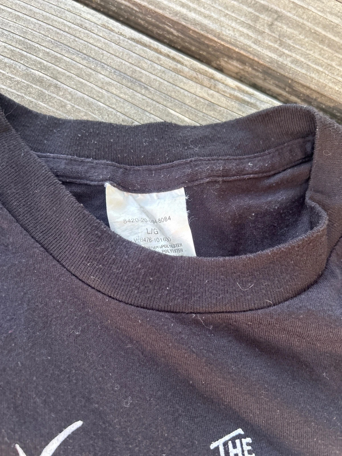 Vintage T-shirt USA ↗ Maat L Amerikaanse college stijl Zeer goede staat – photo 3